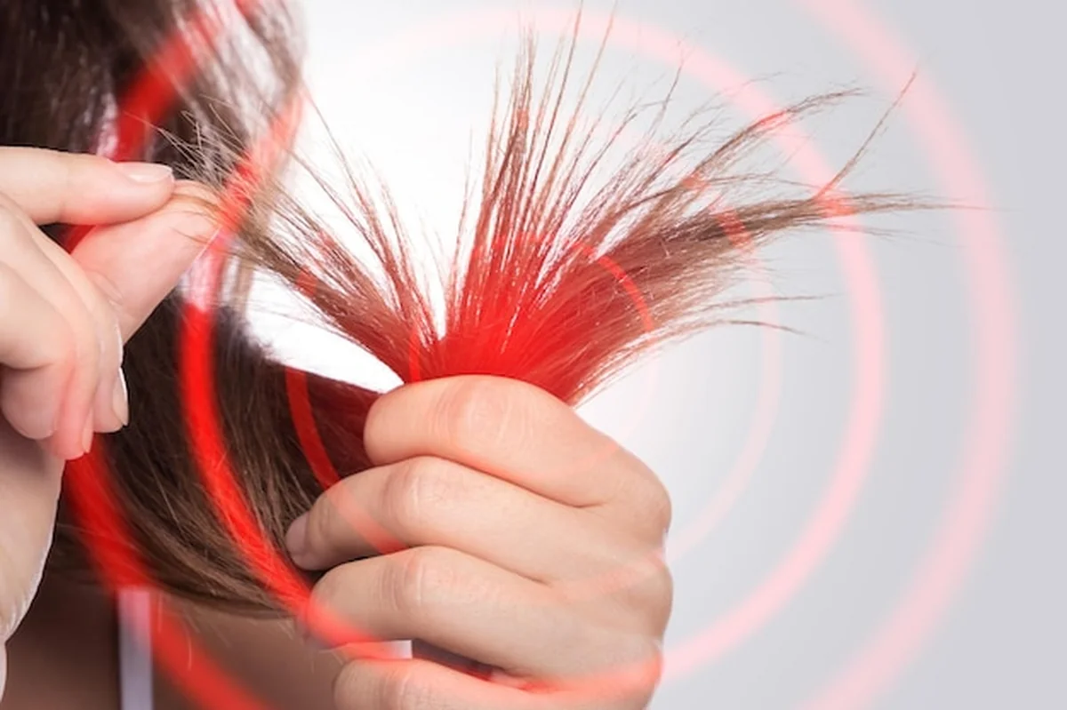 Zła kondycja włosów i skóry głowy